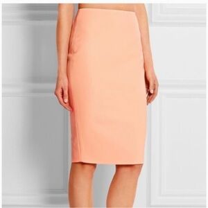 Elizabeth and James | Aisling Pencil Skirt in Peach
